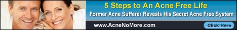 Acne No More Banner - How To Get Rid Of Acne Overnight